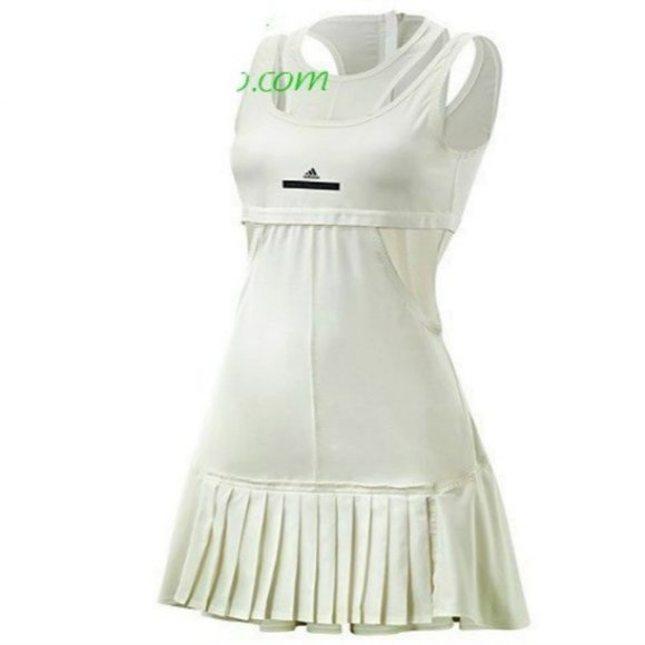 Nwt Adidas Stella McCartney Tennis dress pleated skirt M Medium - Picture 4 of 13